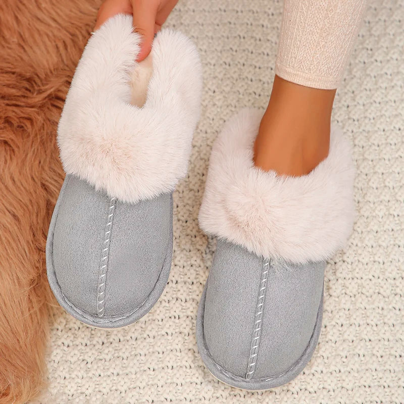 Fur House Slippers