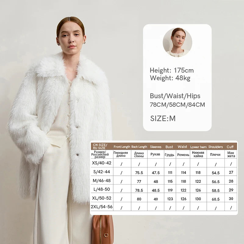 Celeste Faux Fur Coat