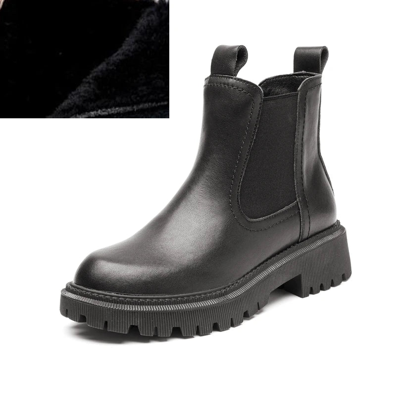 Harper Leather Chelsea Boots