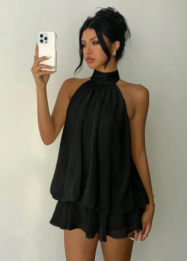 Sienna Backless Mini Dress