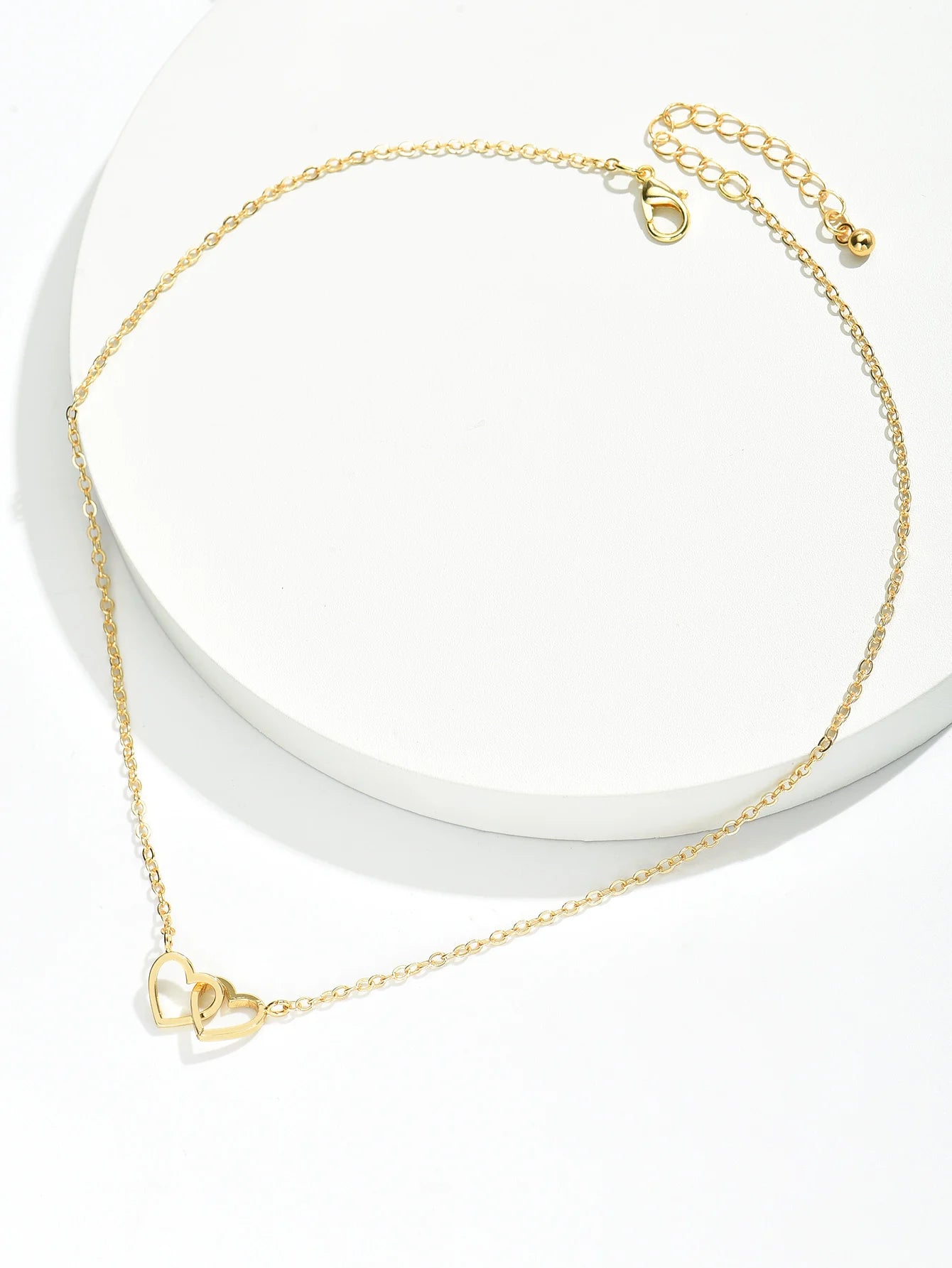 Amora Twin Heart Necklace