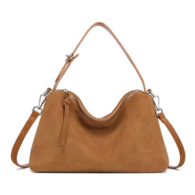 Harlow Suede Tote