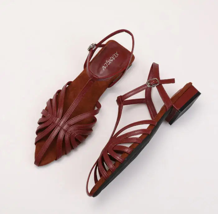 The Valentina T-Strap Sandals