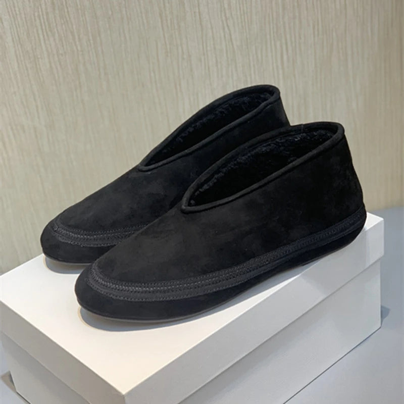 Aspen Suede Winter Flats