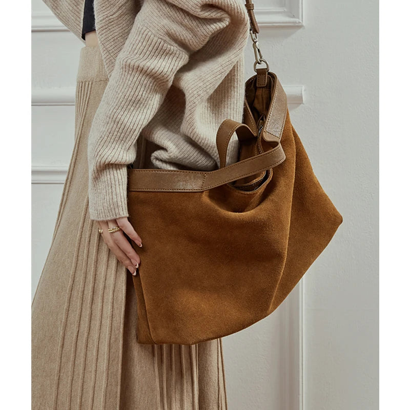 Savannah Suede Hobo
