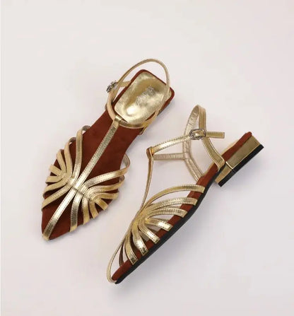 The Valentina T-Strap Sandals