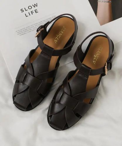 The Verona T-Strap Sandals