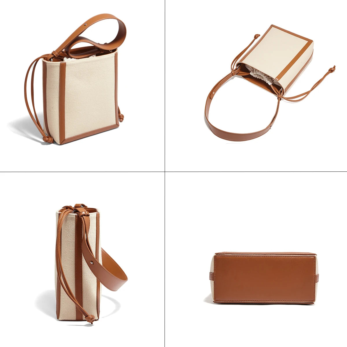 Harper Canvas Bucket Bag