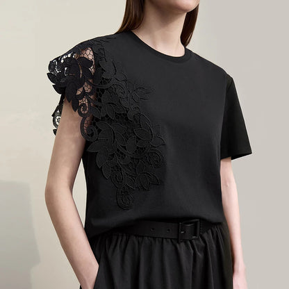 Emilia Lace Tee