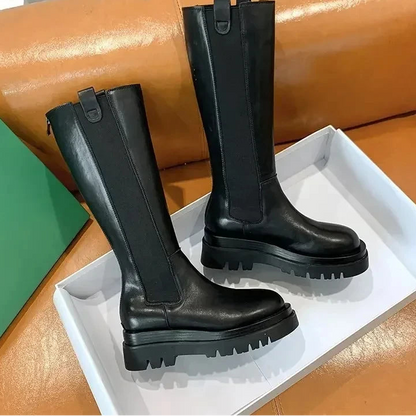 Blair Platform Knee-High Boots