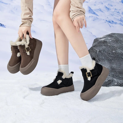 Elara Suede Snow Boots