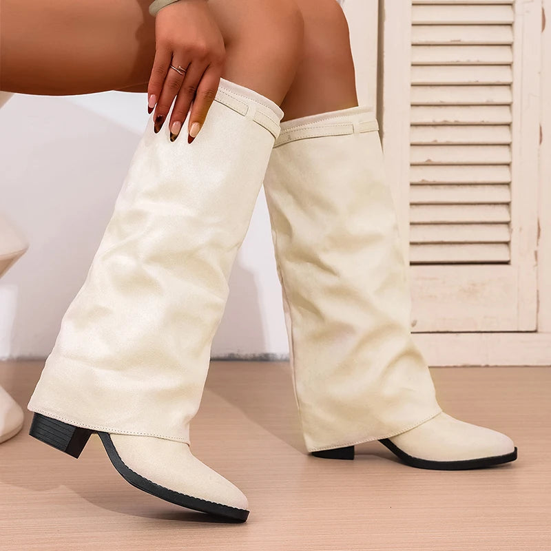 Knee-High Riding Boots