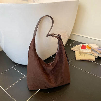Sierra Suede Hobo Bag
