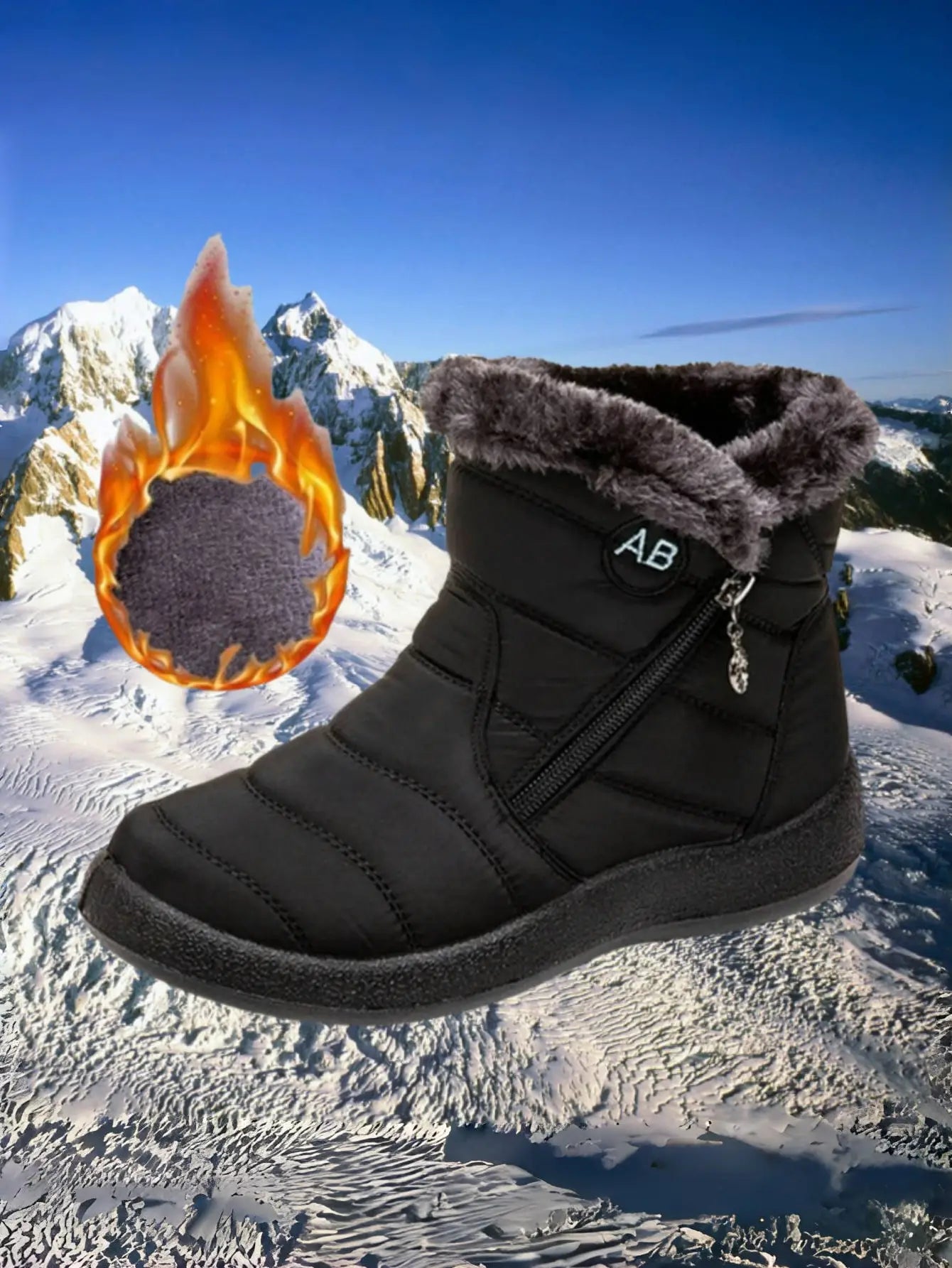 Nordic Cozy Snow Boots