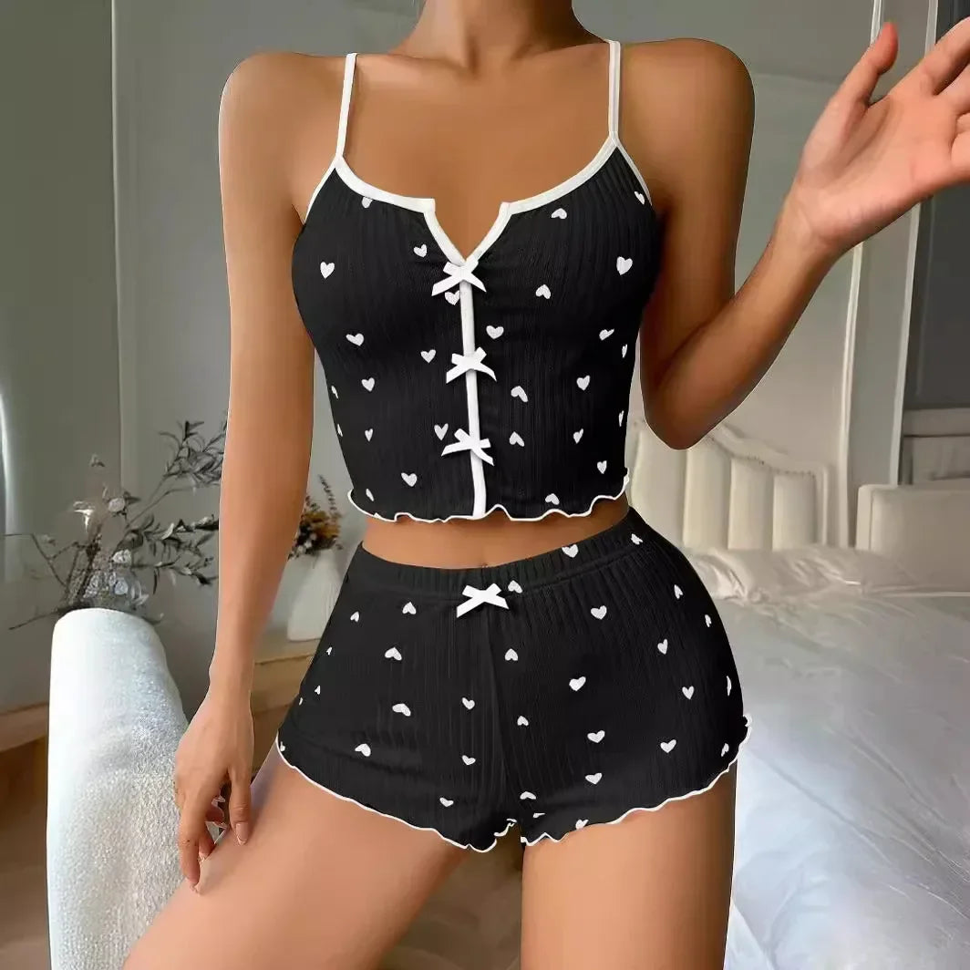 Conjunto de pijama MidnightHearts Lounge