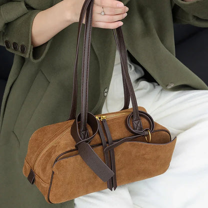 Hudson Suede Tote