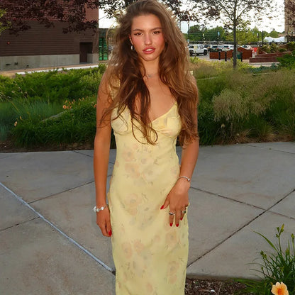 Amélie Floral Maxi Dress