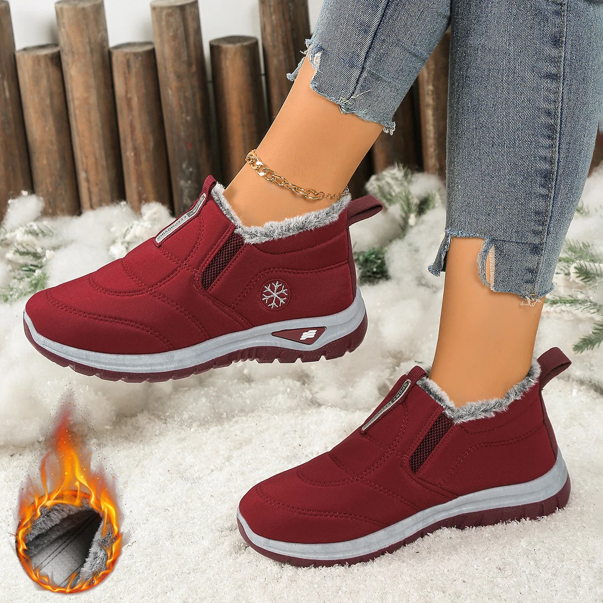 Harper Fur-Lined Winter Shoes