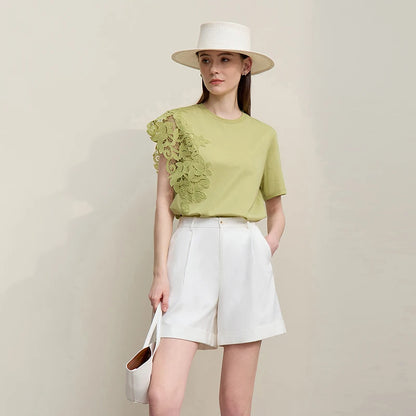Emilia Lace Tee