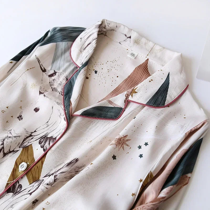 Pijama de viscosa CloudBloom