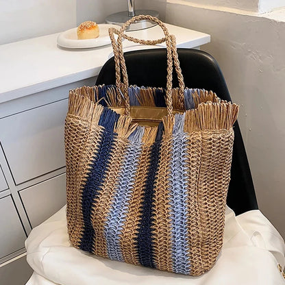 Coastal Stripe Tote