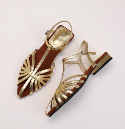 The Valentina T-Strap Sandals