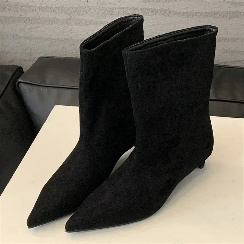 Sienna Pointed Ankle Boots