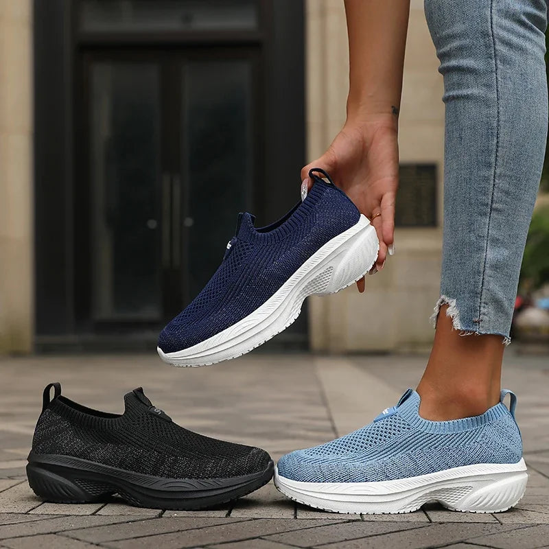 AirFlex Slip-On Walking Sneakers