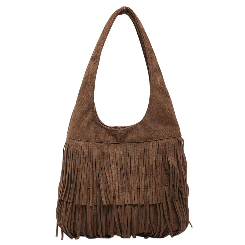 Willow Fringe Hobo Bag