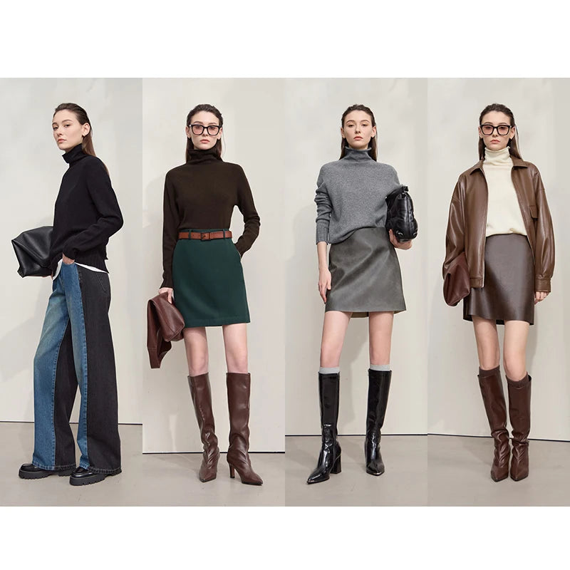 Eleanor Merino Turtleneck Sweater