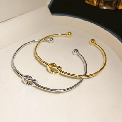 Aurelia Knot Cuff Bracelet