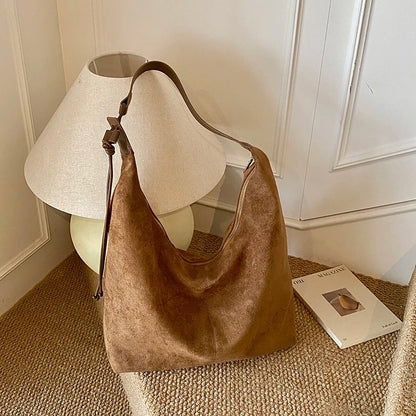 Sierra Suede Hobo Bag