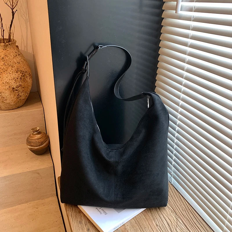 Sierra Suede Hobo Bag