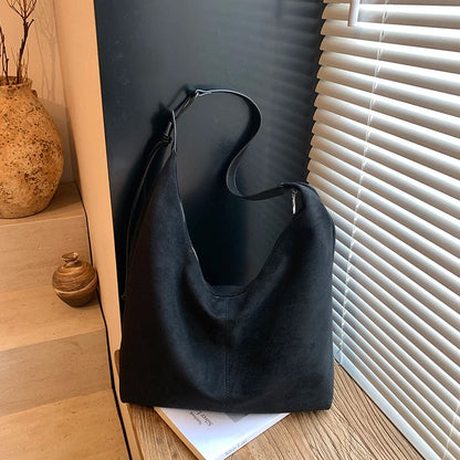 Sierra Suede Hobo Bag