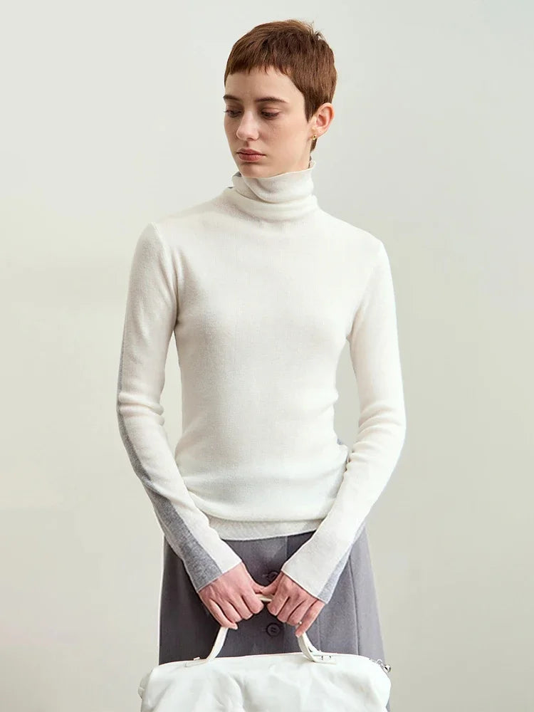 Sophie Colorblock Turtleneck