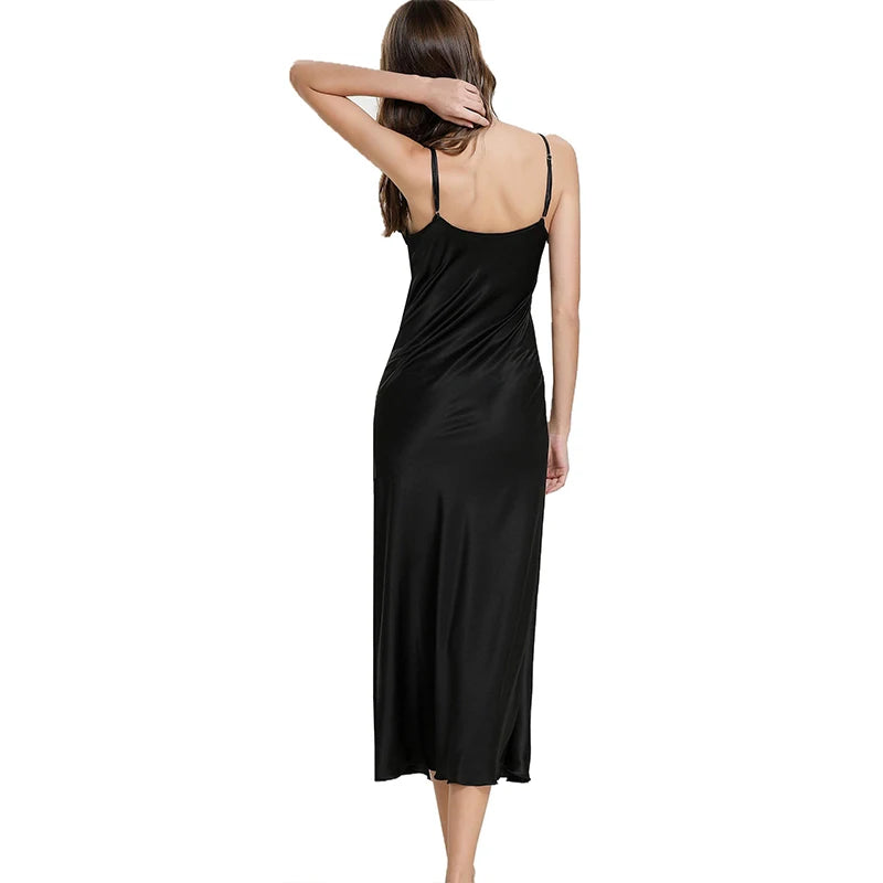 Luna Satin Slip Nightdress