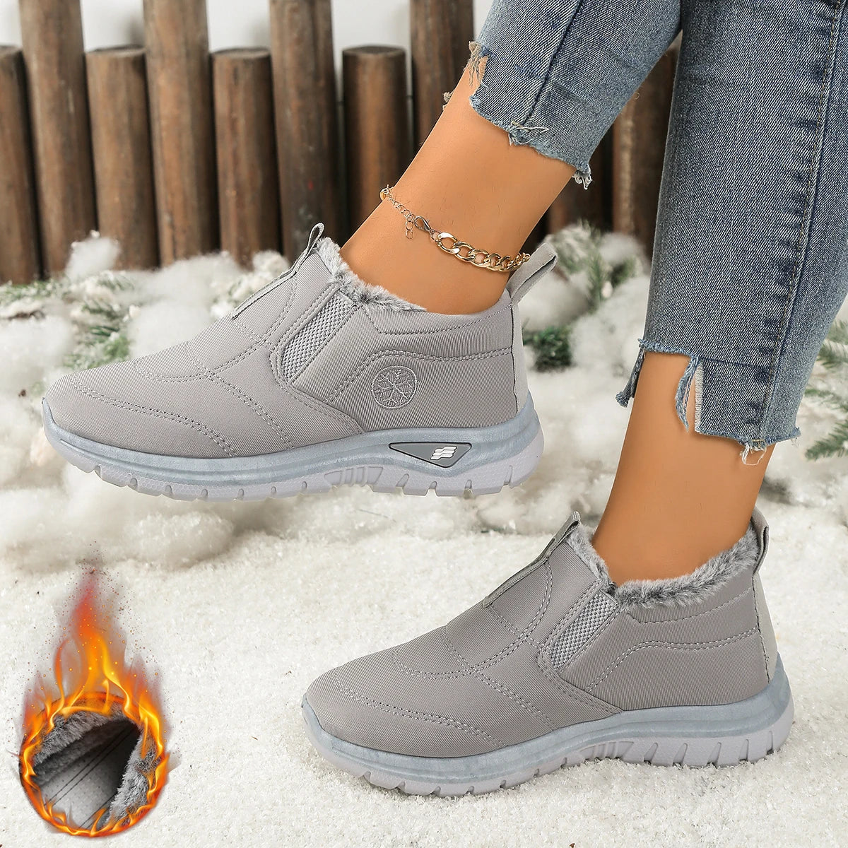 Harper Fur-Lined Winter Shoes