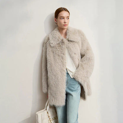 Celeste Faux Fur Coat