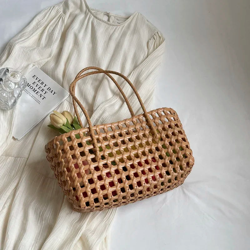 Coastal Woven Tote