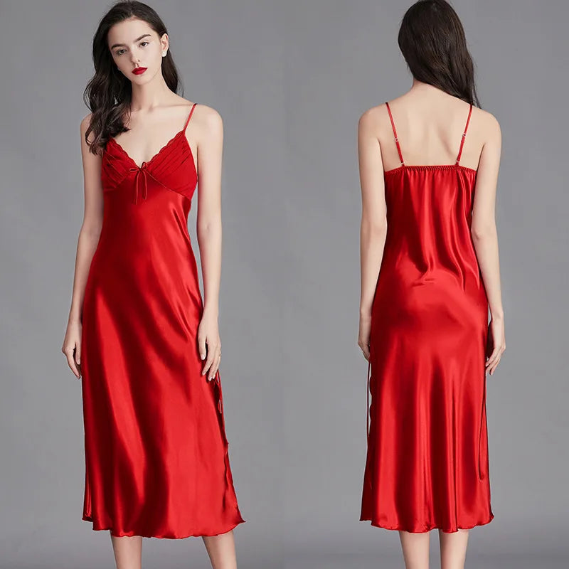 Celeste Satin Slip Nightgown