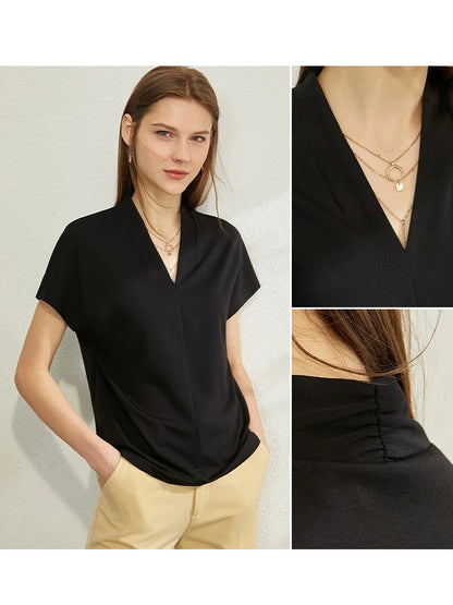 Clara Essential V-Neck Tee