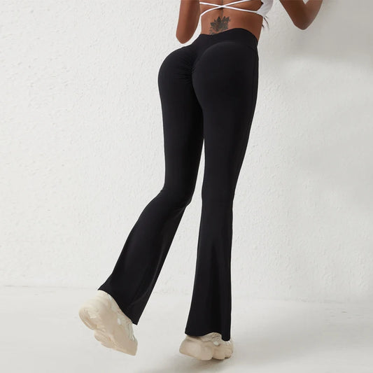 High Waist Flare Yoga Leggings