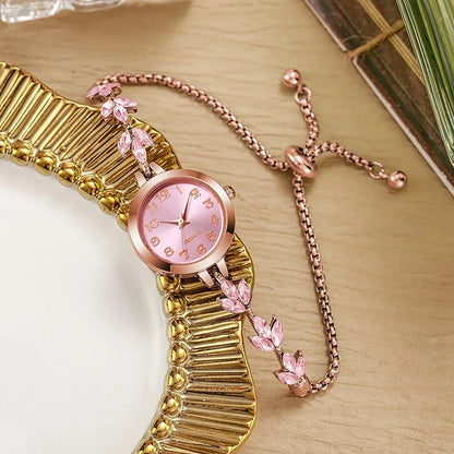Arlisse Crystal Bracelet Watch