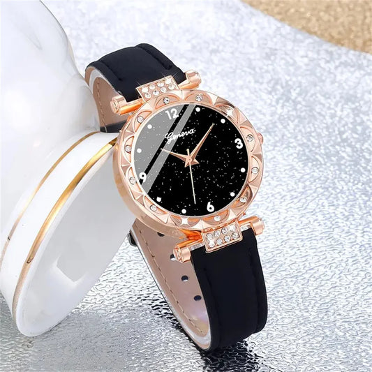 Elira Crystal Watch Set