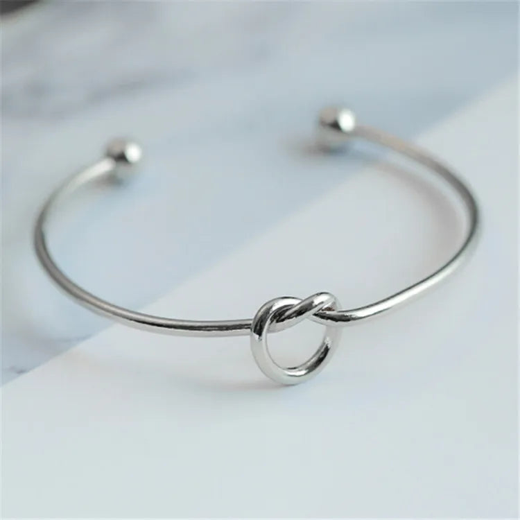 Aurelia Knot Cuff Bracelet