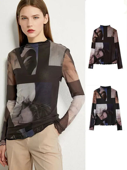 Elara Mesh Top