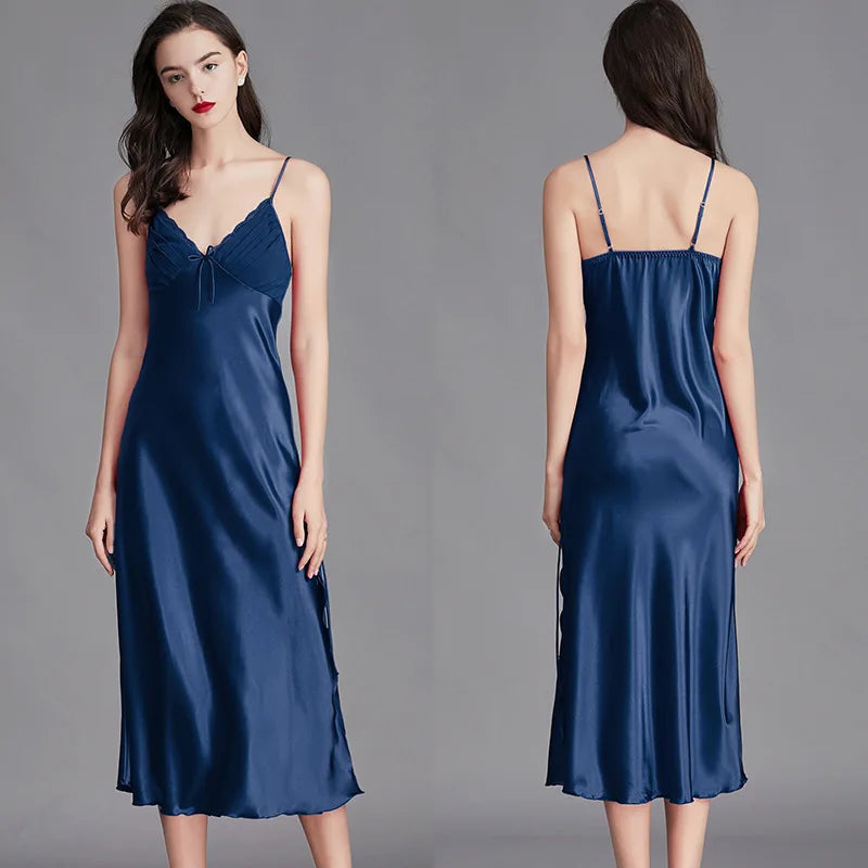 Celeste Satin Slip Nightgown