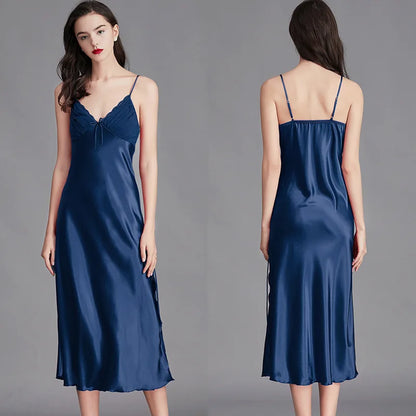 Celeste Satin Slip Nightgown