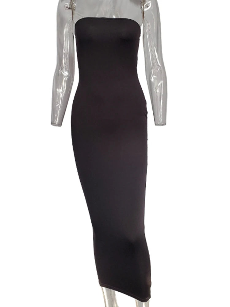 Camille Strapless Maxi Dress
