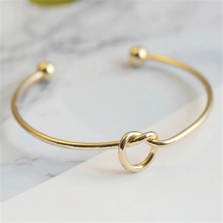 Aurelia Knot Cuff Bracelet